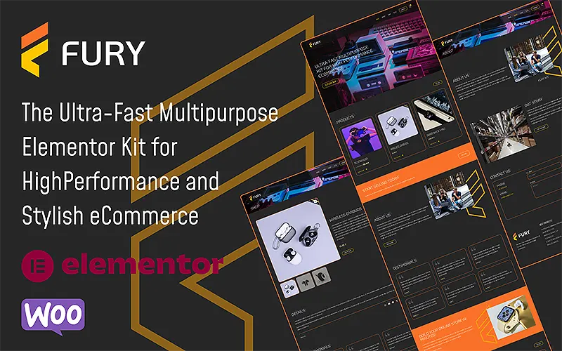 Fury - The Ultrafast Multipurpose Elementor Kit for High-Performance and Stylish Wordpress eCommerce | Premium Website Templates & Themes | Travolgi Themes Fury - The Ultrafast Multipurpose Elementor Kit for High-Performance and Stylish Wordpress eCommerce | Premium Website Templates & Themes | Travolgi Themes